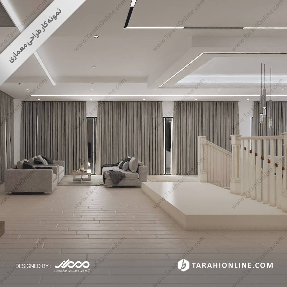 طراحی داخلی تریپلکس - تصویر 3